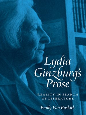 cover image of Lydia Ginzburg's Prose